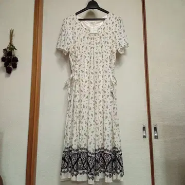 하모니카 반팔 원피스 M 사이즈