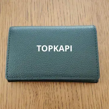 [ TOPKAPI ] 블랙 명함지갑
