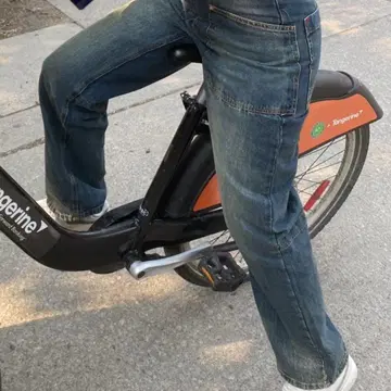BDG 스트레이트 데님 블루