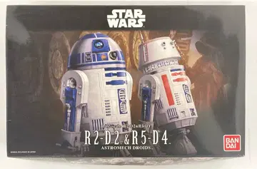 반다이 플라스틱 모델 키트 R2-D2 & R5-D4 1/12 스케일