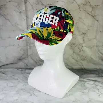 TOMMYHILFIGE 타미힐피거 보타니컬 꽃무늬 컬러풀 모자