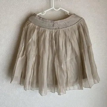 FOXEY BOUTIQUE 플레어 스커트 38 베이지