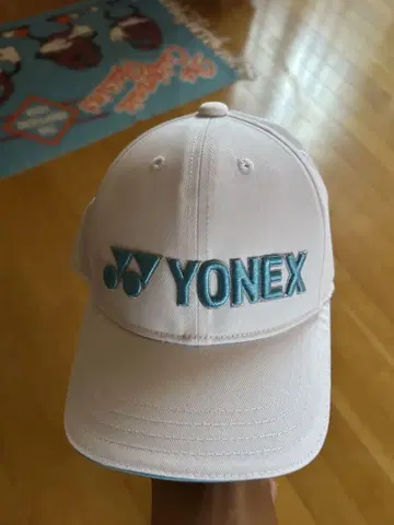 YONEX 여성용 화이트 캡 2세트