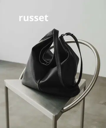 russet 소프트 가죽 원 숄더백