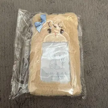 mikko tinytiny 콜라보 폭신폭신 트레이딩 카드 케이스 라떼