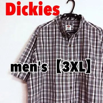 A437 [디키즈] 반팔 버튼 다운 셔츠 [3XL]