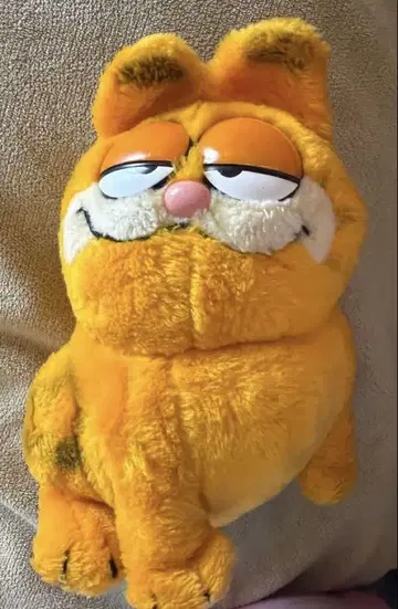 빈티지 GARFIELD 가필드 봉제 인형 앉은 자세 대형