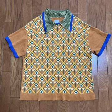 Sasquatchfabrix 22SS FLOWER KNIT H/S