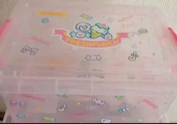 프레쉬 펀치 보관 케이스 박스 플라스틱 케이스 클리어 박스 라메