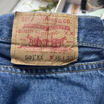 Levi's 501XX W36 L30 스트레이트 청바지