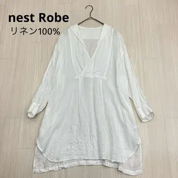 nest Robe 네스트로브 린넨 100% 셔츠 튜닉
