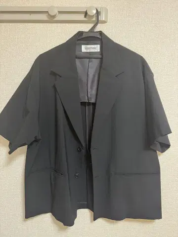 DIScovered 블랙 테일러드 자켓 반팔
