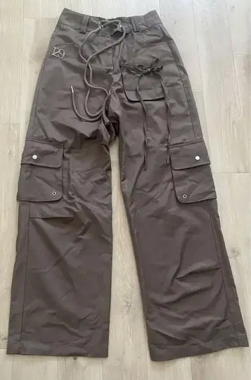 ILLIGO String Cargo Banding Pants Brown