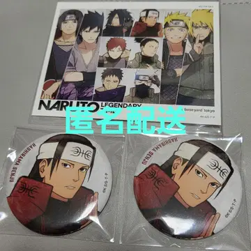NARUTO 나루토 베이스 야드 도쿄 캔뱃지 센쥬 하시라마 특전 카드