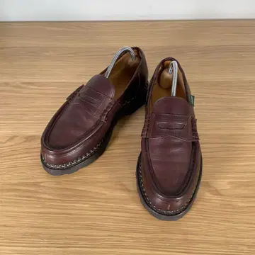 파라부트 코로 로퍼 가죽 신발 90793 브라운 6