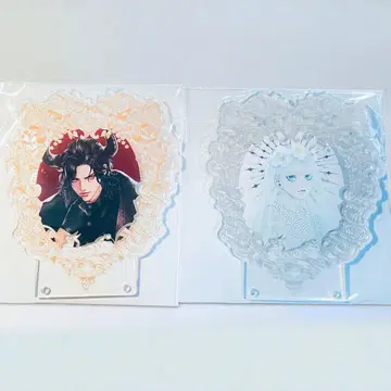 히메미코 몬스터와 고스트 아크릴 아트 패널 동백 투구