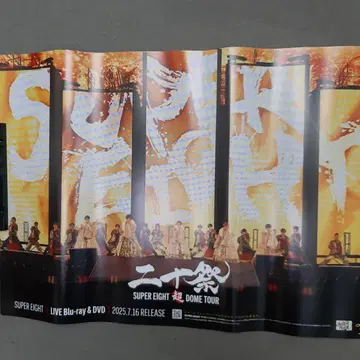 SUPER EIGHT 돔 투어 포스터 B2