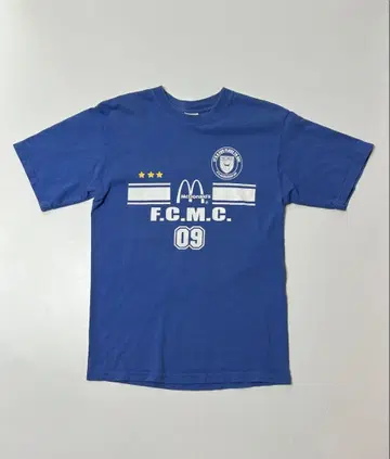 2002 McDonald's 맥도날드 블루 반팔 티셔츠 S 사이즈