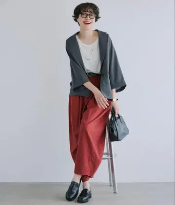 이지케어, 접촉 냉감] 볼륨 개더 이지 팬츠