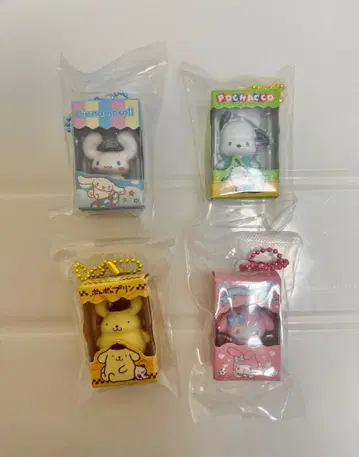 산리오 초코 박스 4점