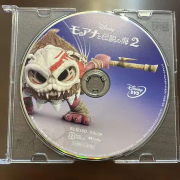 모아나와 전설의 바다 2 DVD 디스크만입니다