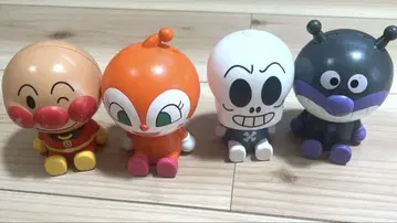 호빵맨 가챠가챠 4종 세트