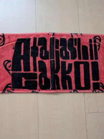 새로운 학교의 리더 공식 AG! 팔찌 타월 빨간색 귀중품