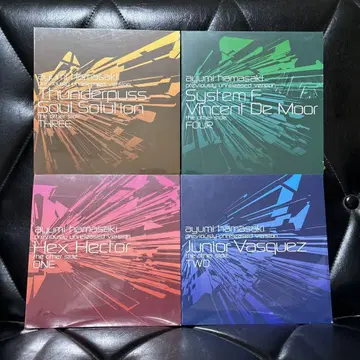 하마사키 아유미 4장 묶음 판매 미개봉 새상품 CD입니다.