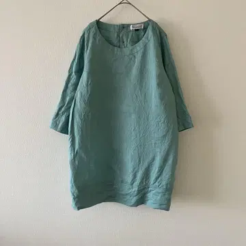 [ FRENCH LINEN ] 프렌치 린넨 100% 튜닉 블라우스 풀오버