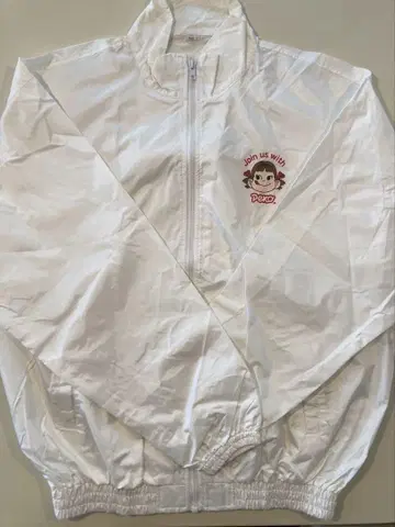 페코짱 집업 자켓 화이트