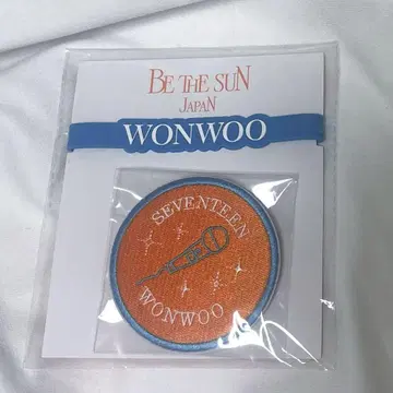 BE THE SUN JAPAN 와펜 배지 & 데코 반지 WONWOO