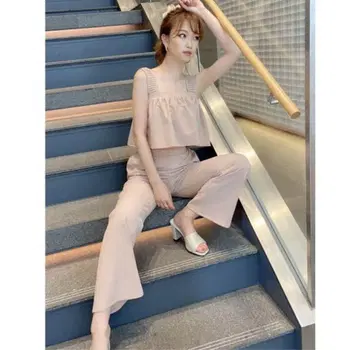 RESEXXY 셔링 팬츠 셔링 상의 셋업