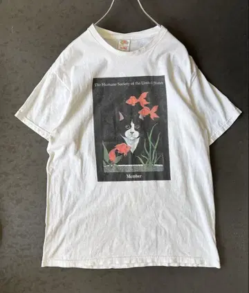 Vintage The Human Society 티셔츠