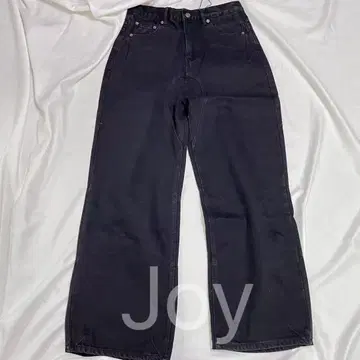 NO/FAITH Washed Wide-leg Denim 데님 팬츠 M