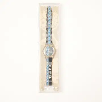 SWATCH 스와치 손목시계 1997년 아티스트 타임 4 박스 포함
