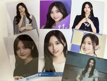 노기자카46 브로마이드 이노우에 카즈 묶음 판매 7장
