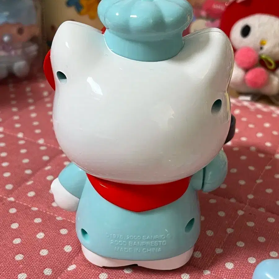 하루할인,(일괄)고전 요리사 키티 장난감 타이머 피규어 오므라이스