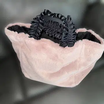 핑크 리본 토트백