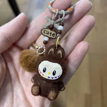 라부부 Labubu 키링 브라운 인기 초귀여움