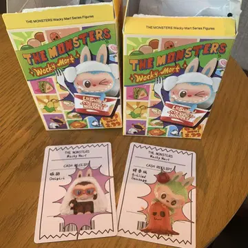 Labubu wackymart 피규어 2종 세트