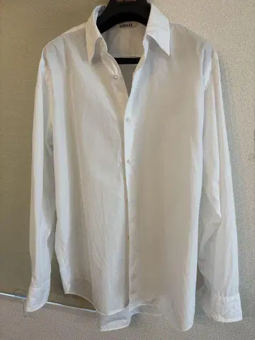 오라리 AURALEE WASHEDFINXTWILL SHIRTS 사이즈 3