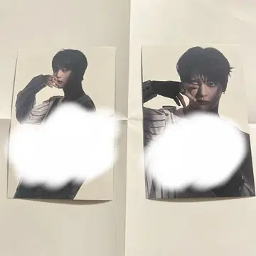 Double0ne 성민 엽서 친필 사인