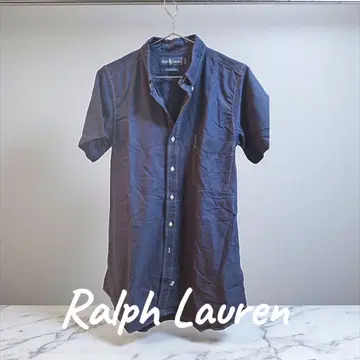 [새상품급] Ralph Lauren 네이비 반팔 셔츠 원피스