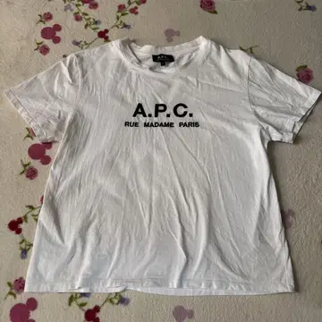 A.P.C. 화이트 티셔츠 M 사이즈