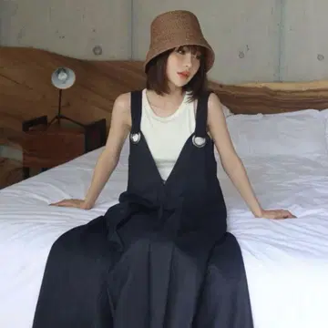조제문 JOSEMOON 트위드 BIG RING DRESS