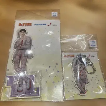 Dr.STONE 전기의 과학관 아사기리 겐 아크릴 스탠드 키링
