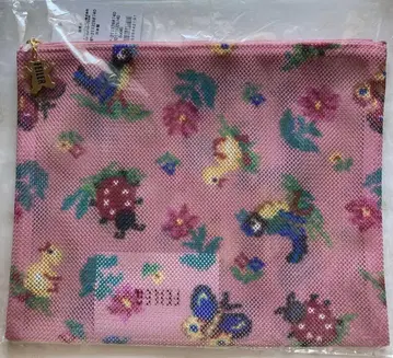 FEILER 하이디 페이즐리 메쉬 파우치 L 사이즈