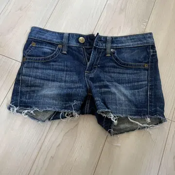 Vienus Jean 다크 데님 숏팬츠