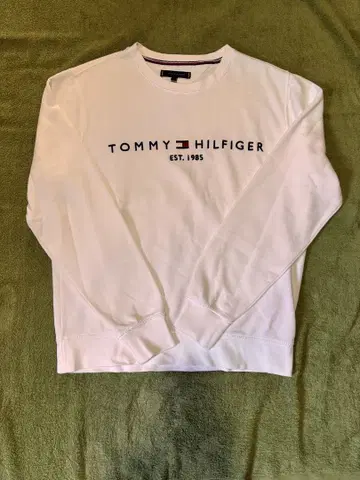 TOMMY HILFIGER 화이트 트레이닝복 M