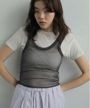 Tulle Tank Top anuke